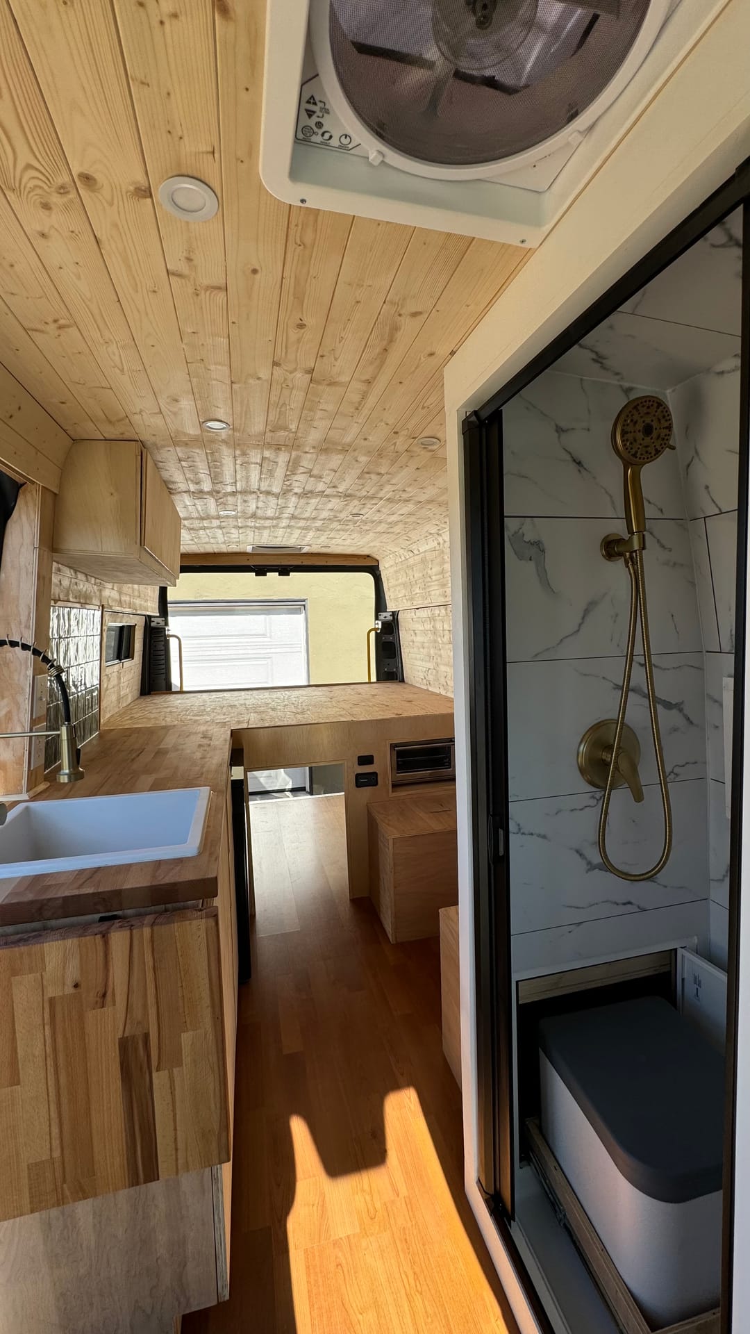 Daybreak ProMaster van conversion interior